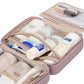 Travel Toiletry Bag for Women Hanging Organizer Makeup Case Pockets