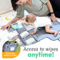 Portable Diaper Changing Pad with Wipes Pocket