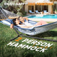2 Person Double Hammock with Stand