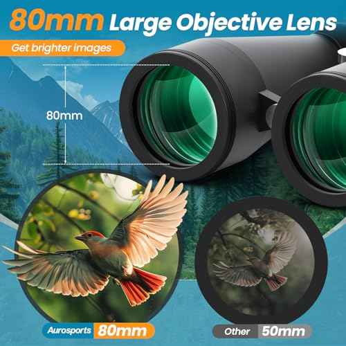 20x80 High Powered Binoculars
