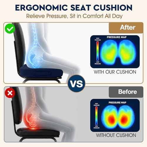 Seat Cushion Memory Foam Office Chair Cushion