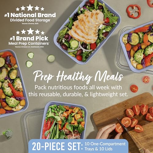 Prep Meal Prep Containers with Lids