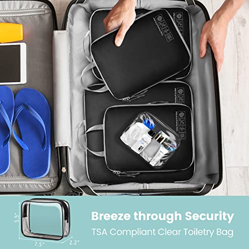 Compression Packing Cubes Travel (5 Count)