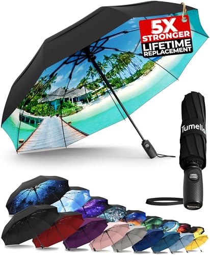Strongest Windproof Travel Umbrella