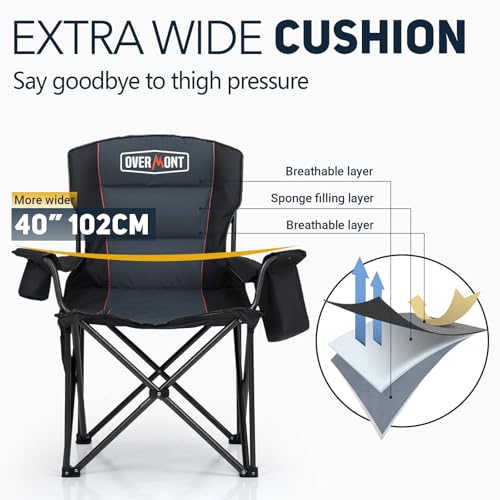 Oversized Camping Chair for Adults