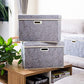 Large Storage Boxes with Lids [3 (3 Count)