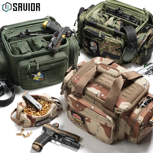 Specialist Series Tactical Triple Pistol Shooting Range Hunting Duffle Bag Gun Carrying Case