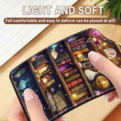 2 Pcs Funny Book Luggage Tags for Suitcase (2 Count)