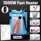 Portable Camping Shower Tent Kit with LED Lights