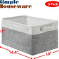 14.4" x 10" Slim Large Fabric Storage Bin (3 Count)
