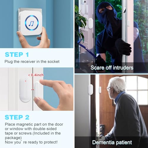 Wireless Door Chime (3 Count)