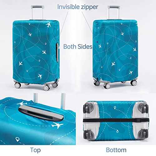 Travelkin Luggage Covers For Suitcase Tsa Approved Suitcase Cover Protector