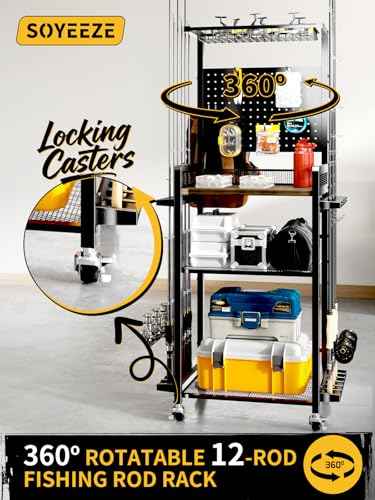 Fishing Rod Holders for Garage