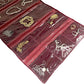 Travel Jewelry Roll Bag Portable Organizer Pouch With Grids&PVC Cover Storage Bags for Necklace