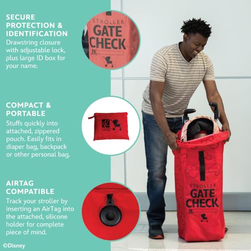 Disney Baby Gate Check Travel Bag for Umbrella Strollers