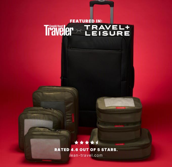 Premium Compression Packing Cubes for Travel
