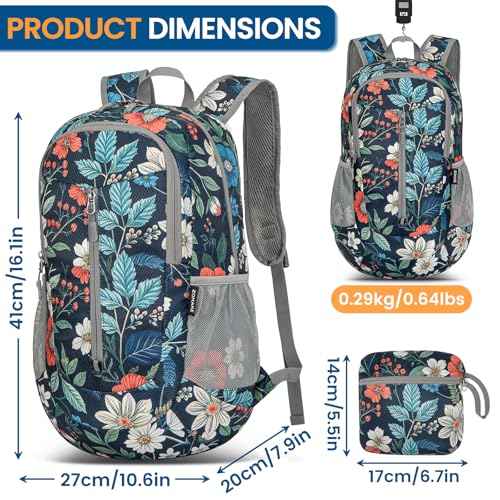 Lightweight Packable Backpack 25L