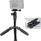 Portable Mini Tripod, 18.9" / 48cm Desk Tabletop Stand with 360° Ball Head, Compact Desktop Barcket for DSLR Camera Video Camcorder, Smartphone Shooting
