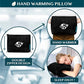 Compact 2-in-1 Travel Blanket Pillow for Airplane Flight, Black