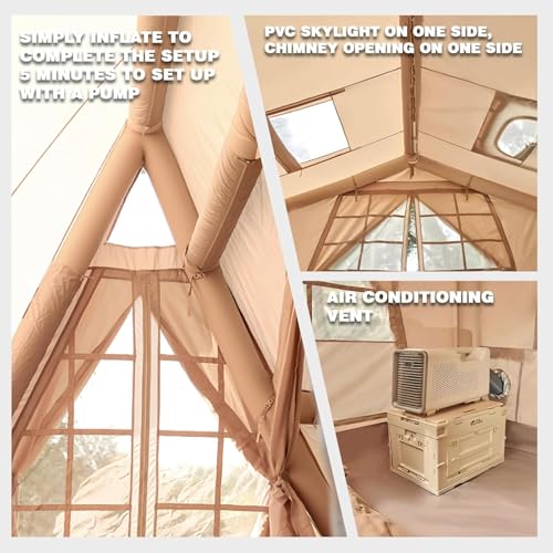 135 SqFt Large Inflatable Tent House