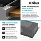 Stainless Steel 45 in Undermount Kitchen Sink KWU120