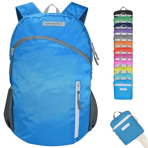 35L Foldable Waterproof Backpack For Outdoor Sports With Inside Wet Clothes Compartment Packable For Multiple Uses Ultra Lightweight Ideal For Hiking Men And Women Travel