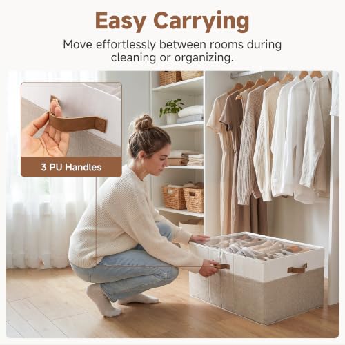 24 Pair Large Shoe Organizer for Closet