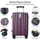 Expandable Hard Shell Luggage Sets (2 Count)