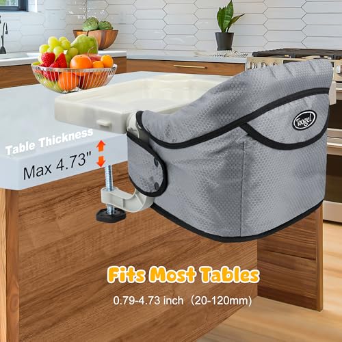 Hook On High Chair with Tray