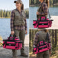 Fishing Tackle Bag with 4 3600 Tackle Boxes