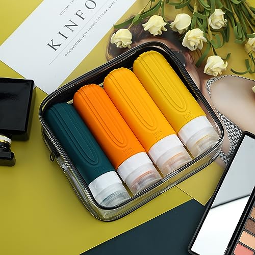 Travel Bottles for Toiletries (4 Count)