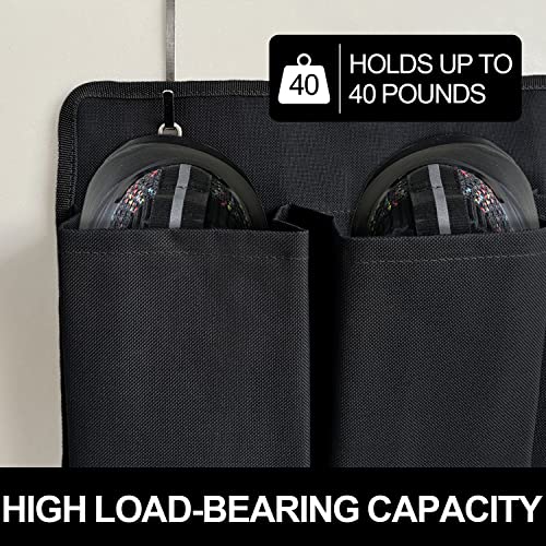 RV Shoe Pockets 10 Pockets Heavy Hanging Bedside Storage Organizer with Sturdy Hooks Storage Pockets Hangs on bed for Shoes Toys and Tool Accessories