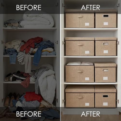 Storage Bins with Lids [3 (3 Count)