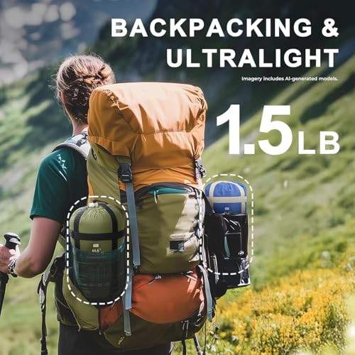 Ultralight Warm Weather Sleeping Bag