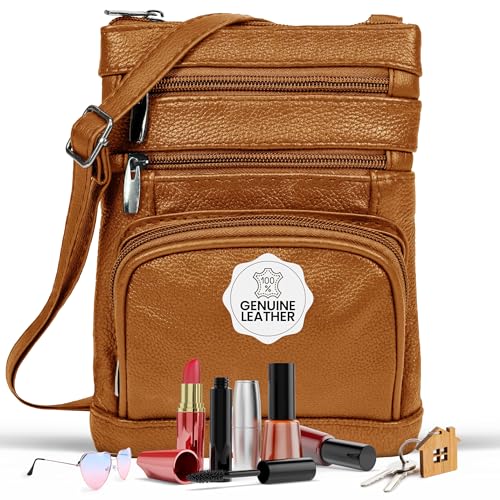 leather Crossbody Purses for Women