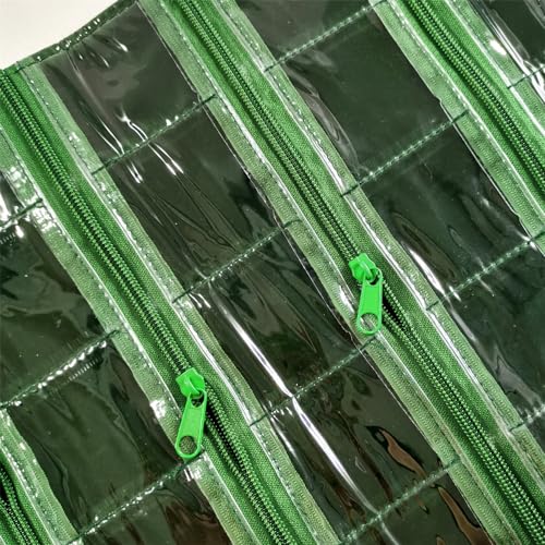 Travel Jewelry Roll Bag Portable Organizer Pouch With Grids&PVC Cover Storage Bags for Necklace