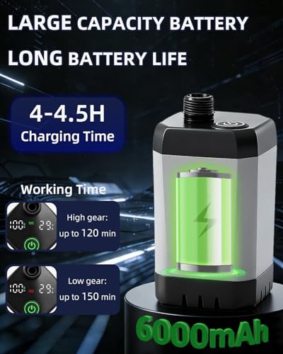 2026 Upgraded Portable Shower with 1500W Auto