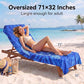 2 Pack Microfiber Beach Towels Oversized 71x32 Turtle Mandala (2 Count)
