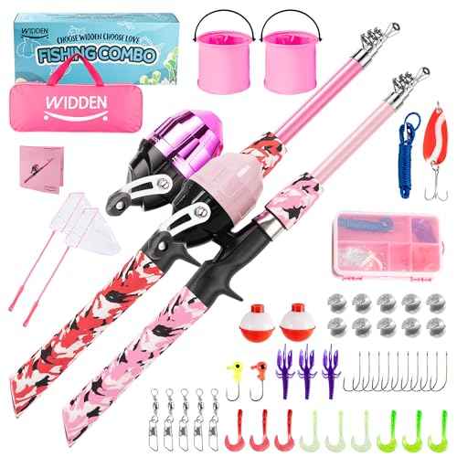 2 Pack Kids Fishing Pole