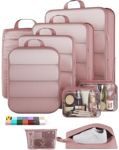 9 11 Set Compression Packing Cubes for Travel Essentials (9 Count)