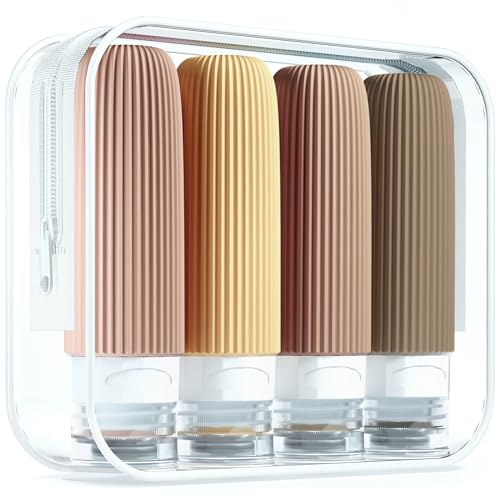 Travel Bottles for Toiletries (4 Count)