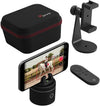 Pivo Equestrian Silver Starter Pack, Auto Face, Body, Horse Phone Tracking Holder, Ai-Powered 360° Rotation, Remote Control for Hands-Free Video Recording with Smart Mount and Travel Case
