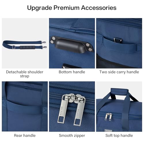 Expandable Luggage Bags for Travel Collapsible Suitcase with Wheels
