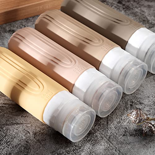 Travel Bottles for Toiletries (4 Count)