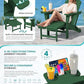 Folding Adjustable Adirondack Chair with Footrest