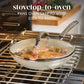 Cucina Ceramic Nonstick Cookware Pots and Pans Set