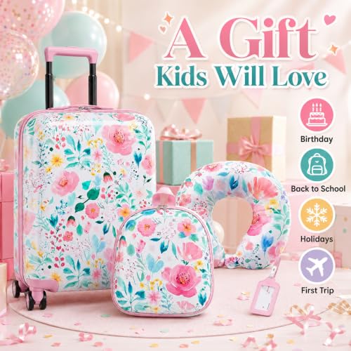 4 Pcs Kids Luggage Set (4 Count)