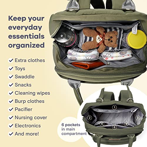 Baby Diaper Bag Backpack with Changing Pad