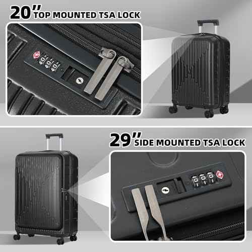 2 PCS 20 29 Luggage Sets (2 Count)