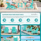 Folding Adjustable Adirondack Chair with Footrest